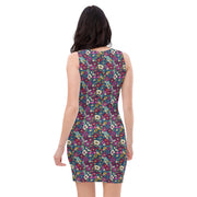 London Floral Sleeveless Mini Dress