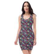 London Floral Sleeveless Mini Dress