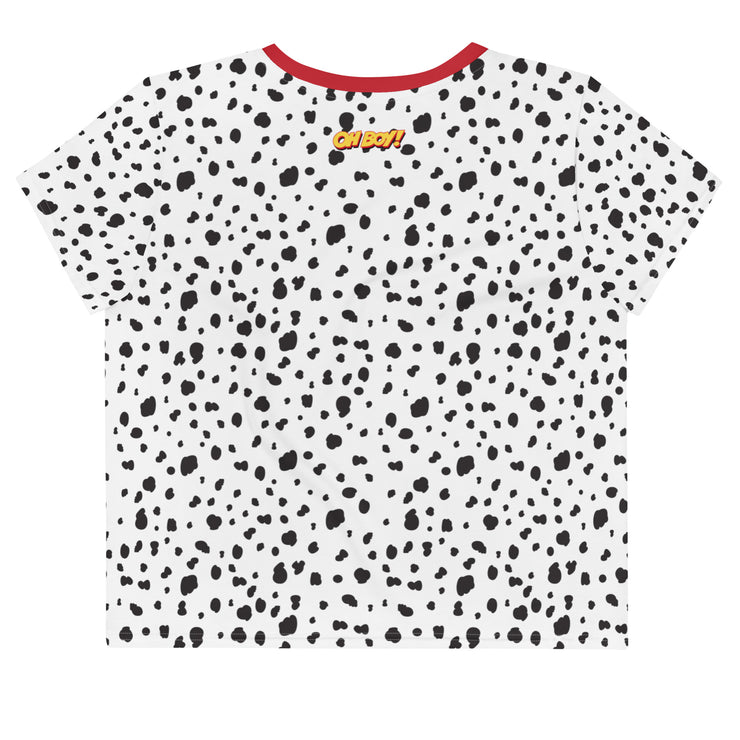 Rolly Dalmatian Magic Cropped Tee