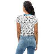 Lucky Dalmatian Magic Cropped Tee