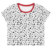 Rolly Dalmatian Magic Cropped Tee