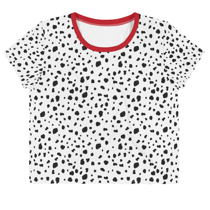 Rolly Dalmatian Magic Cropped Tee