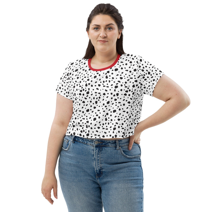 Rolly Dalmatian Magic Cropped Tee