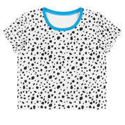 Lucky Dalmatian Magic Cropped Tee