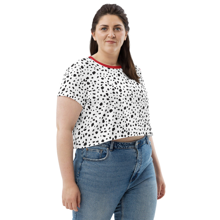 Rolly Dalmatian Magic Cropped Tee