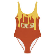 Hunny Drip One-Piece Swimsuit