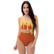 Hunny Drip One-Piece Swimsuit