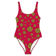 Gummi Red One-Piece Swimsuit