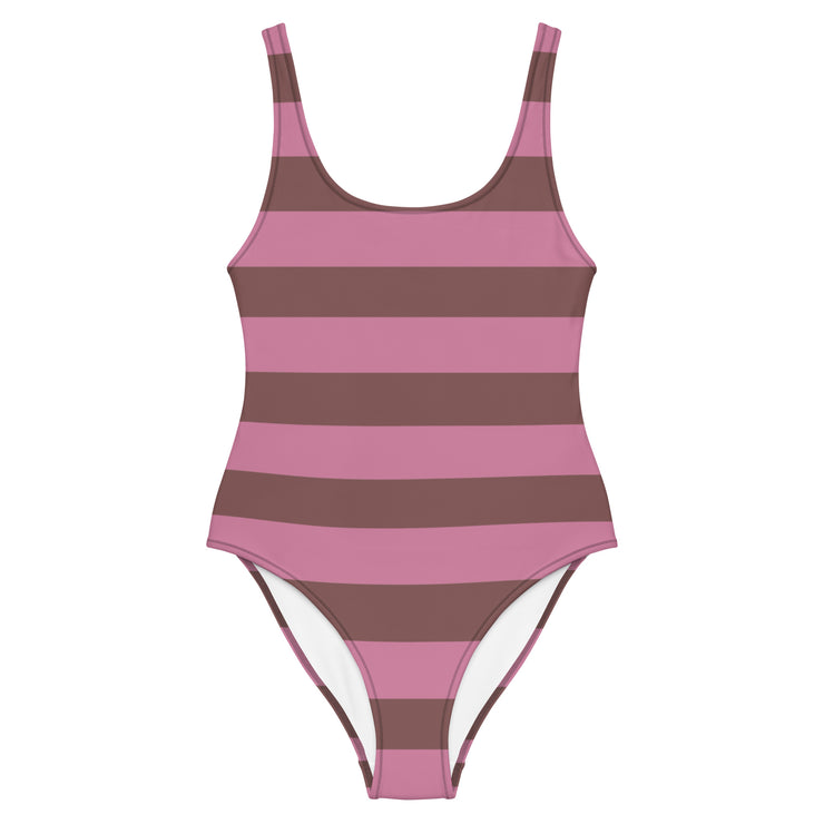 Cheshire Stripe One-Piece Swimsuit