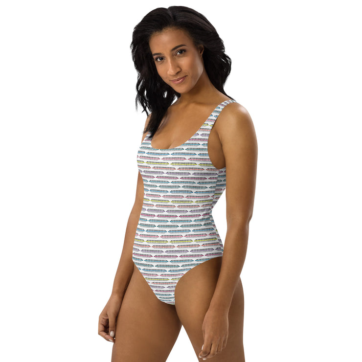 Monorail One-Piece Swimsuit