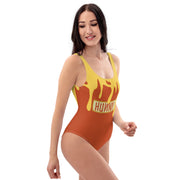 Hunny Drip One-Piece Swimsuit