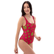 Gummi Red One-Piece Swimsuit