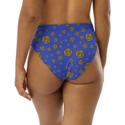 Gummi Blue High Rise Recycled Bikini Bottom