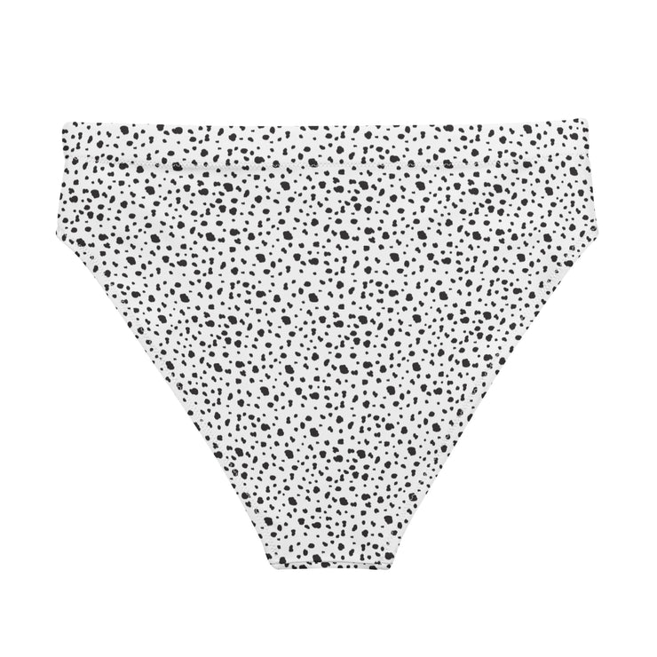 Dalmatian High Rise Recycled Bikini Bottom