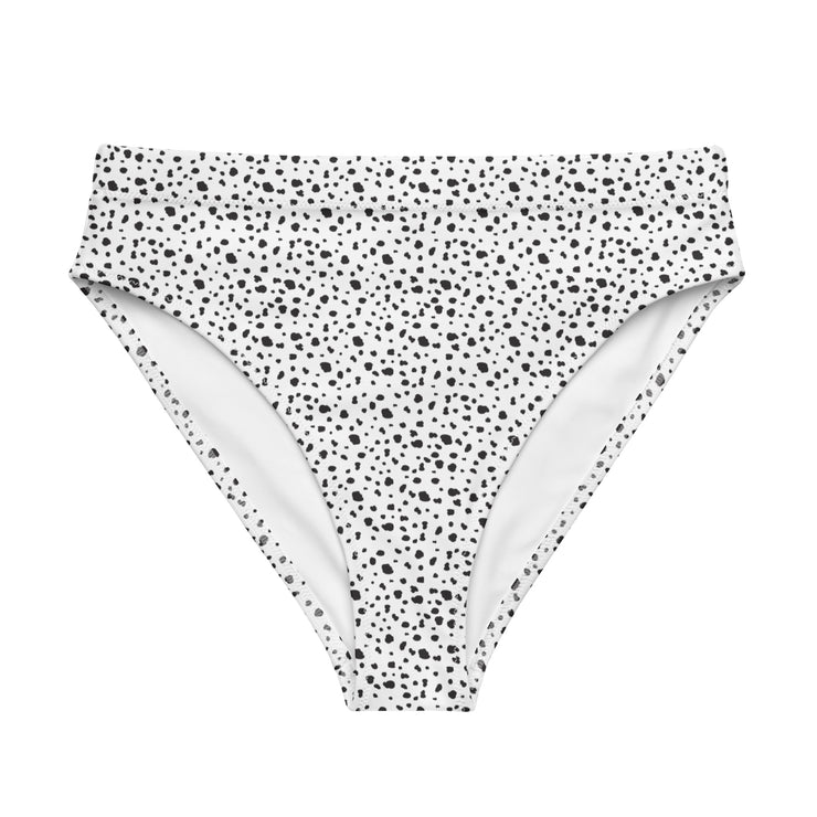 Dalmatian High Rise Recycled Bikini Bottom