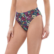 London Floral High Rise Recycled Bikini Bottom