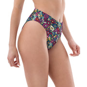 London Floral High Rise Recycled Bikini Bottom