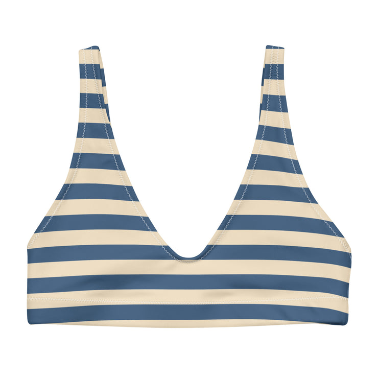 Smee Stripe Recycled Bikini Top