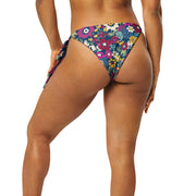 London Floral Recycled String Bikini Bottom