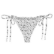 Dalmatian Recycled String Bikini Bottom