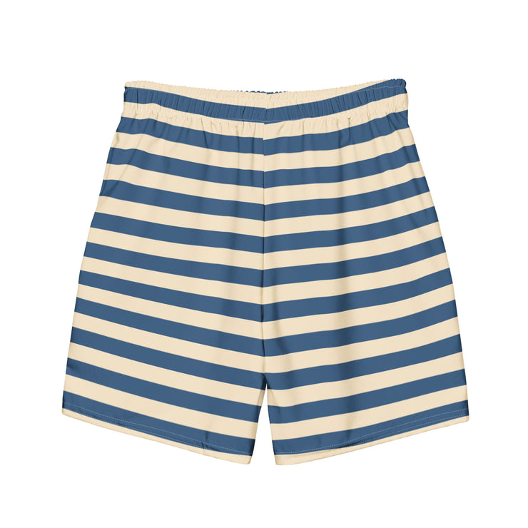 Smee Stripe Recycled Swim Trunks