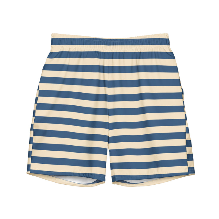 Smee Stripe Recycled Swim Trunks