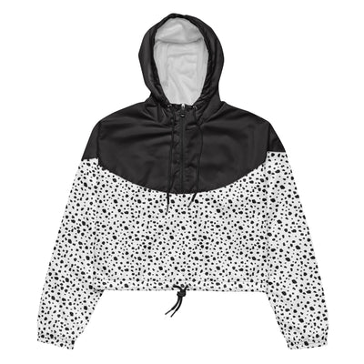 Dalmatian Cropped Windbreaker