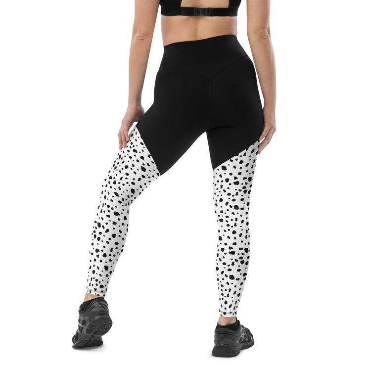 Dalmatians Split Leggings