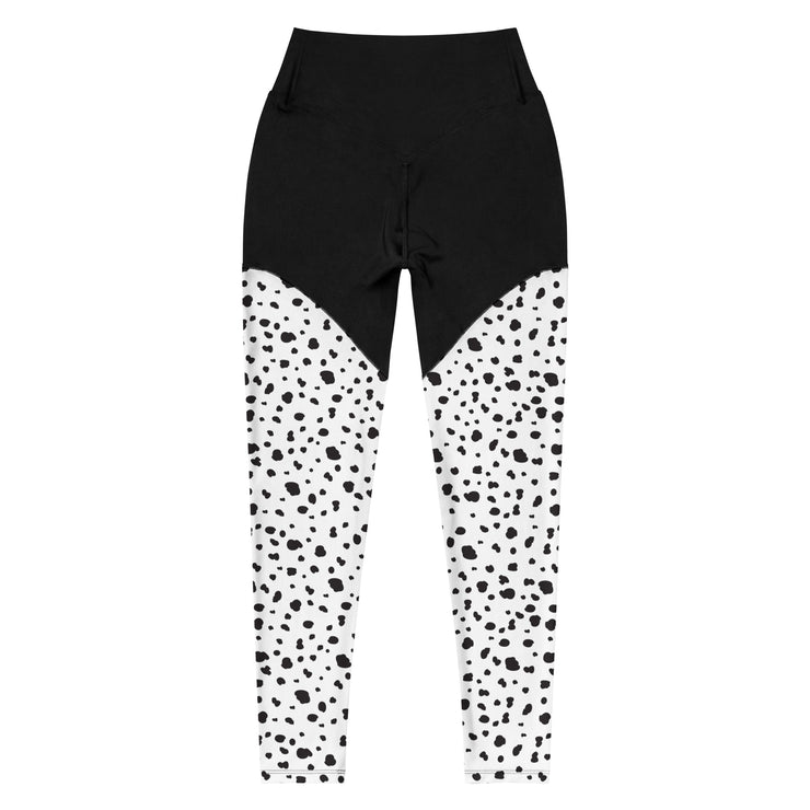 Dalmatians Split Leggings