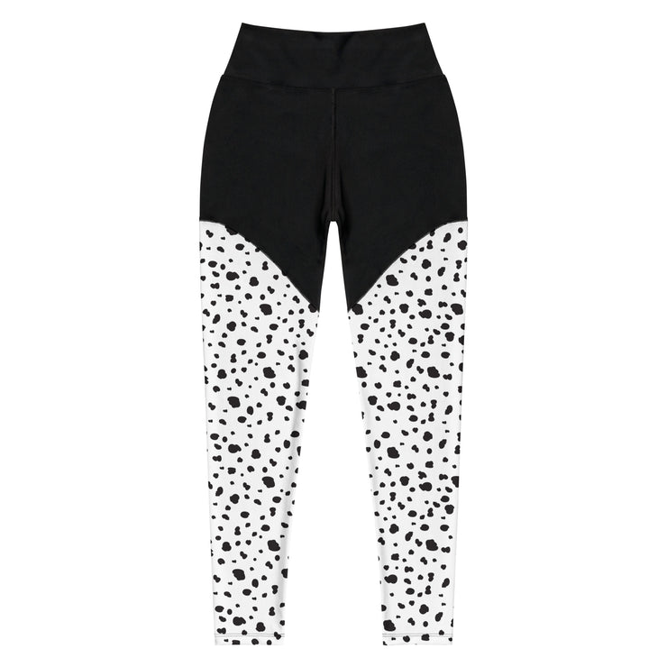 Dalmatians Split Leggings