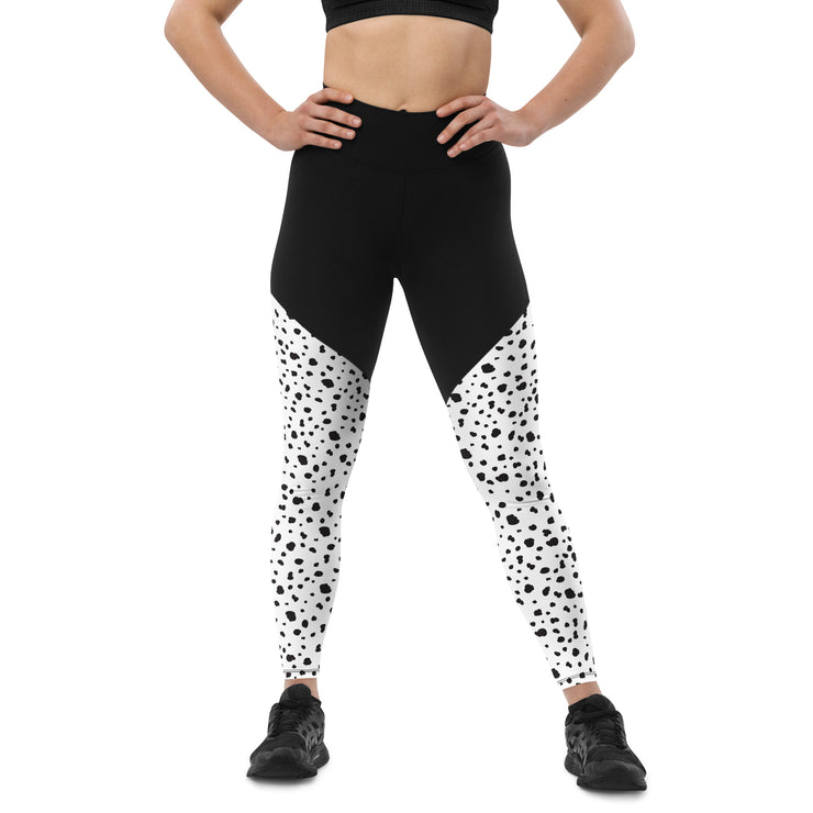 Dalmatians Split Leggings