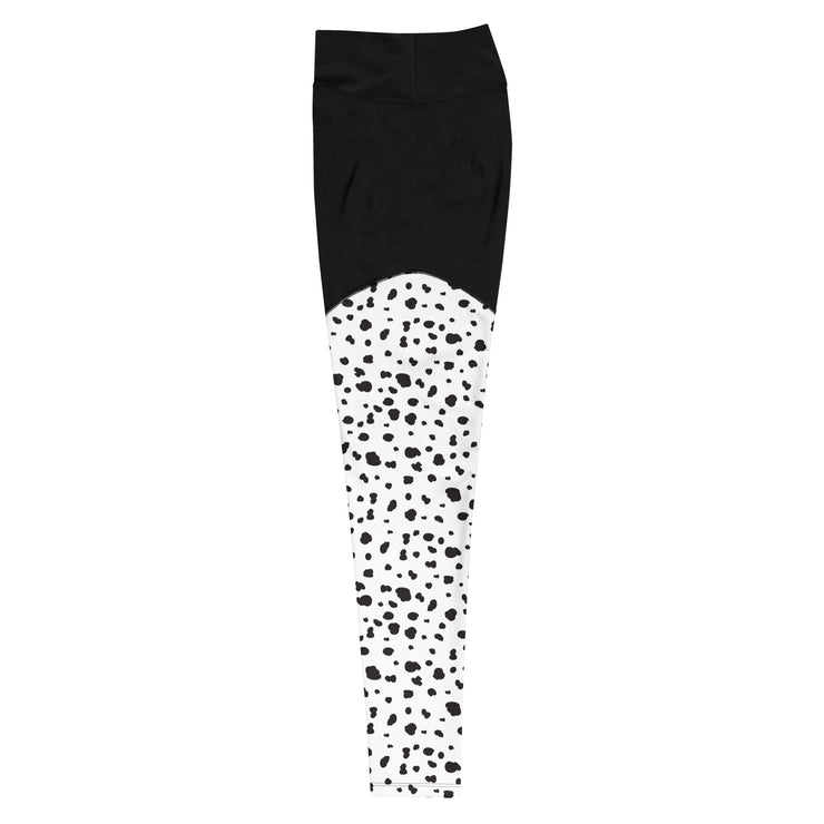 Dalmatians Split Leggings