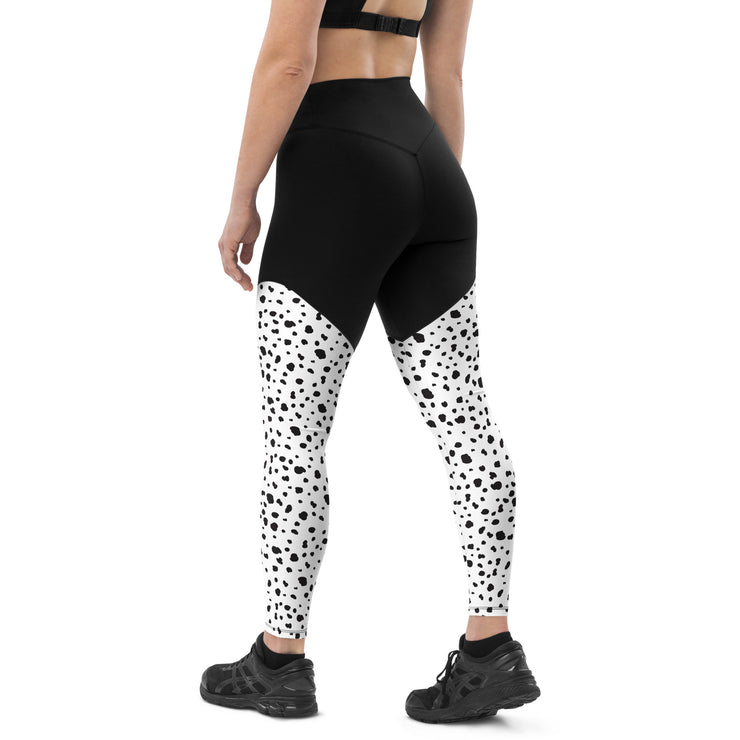 Dalmatians Split Leggings