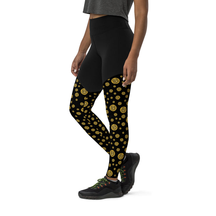 Gummi Split Leggings