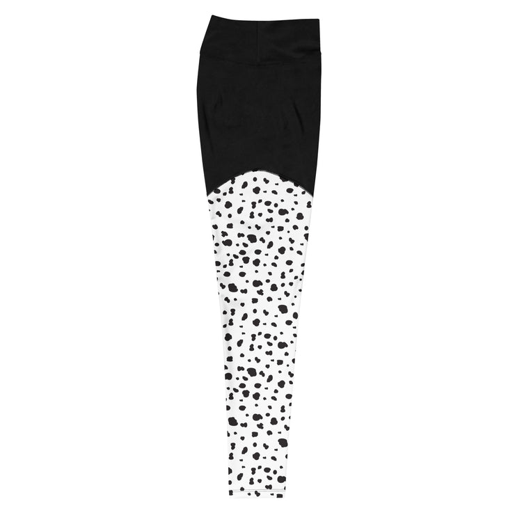 Dalmatians Split Leggings