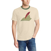 Pan Hat Unisex Cream Ringer T-Shirt