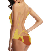 Hunny Drip Backless One Piece Swimsuit