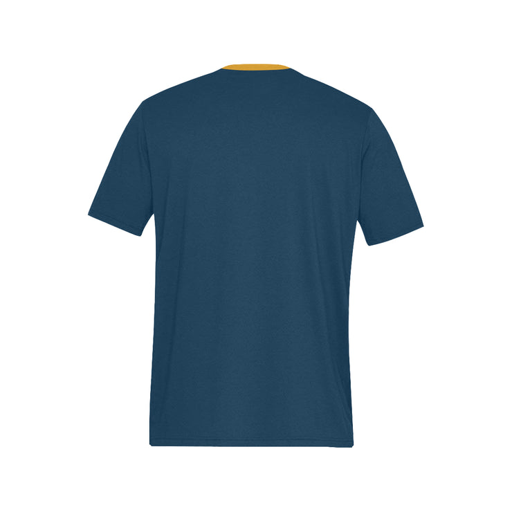 Neverland Unisex Navy Ringer T-Shirt