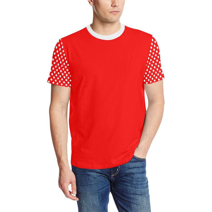 Polka Dots Split T-Shirt
