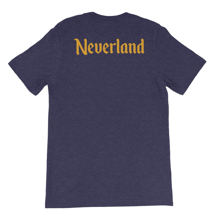 Neverland Heather Navy Unisex T-Shirt