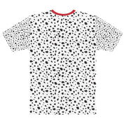 Dalmatian T-Shirt with Red Trim