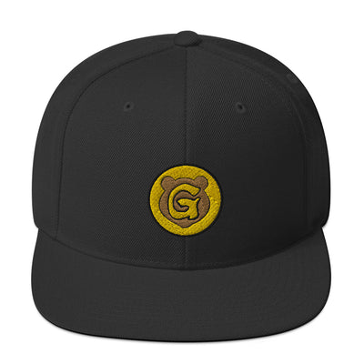 Gummi Black Snapback Hat