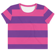 Cheshire Stripe Crop T-Shirt