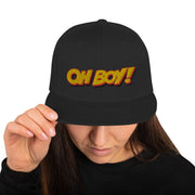 Oh Boy! Signature Black Snapback Hat