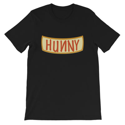 Hunny Unisex Black T-Shirt