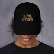 I Have Spoken Black Director Hat