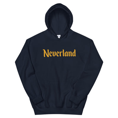 Neverland Mens Navy Hoodie
